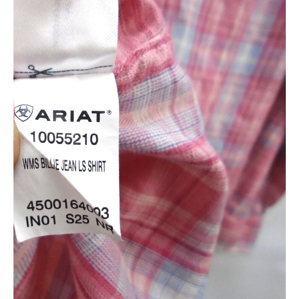 ARIAT Billie Jean Womens Size M Shirt Button Up Relaxed Western Cowgirl - Picture 10 of 10